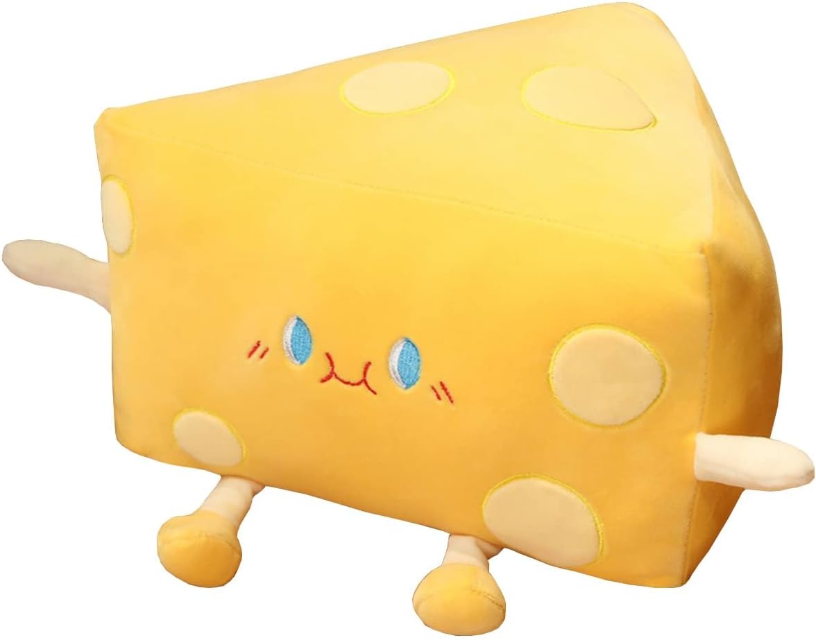 Cheese Stuffed Plush Pillow Toy