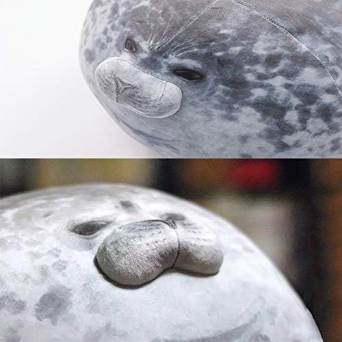 YOZATIA Chubby Seal Pillow Giant Plush Hugging Pillow