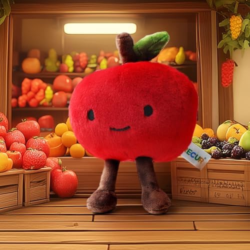 RECUR Apple Plush Stuffed Animal Toy