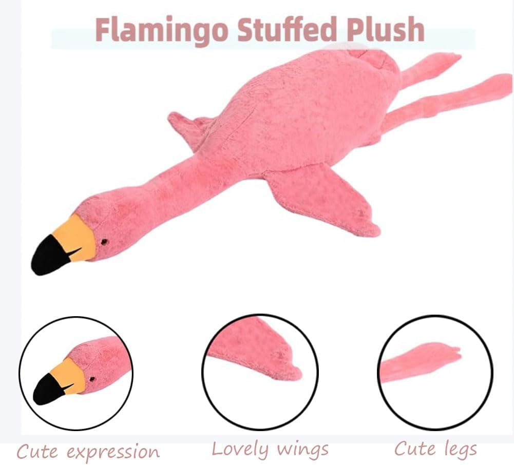 629in Flamingo Plush Pillow Toy