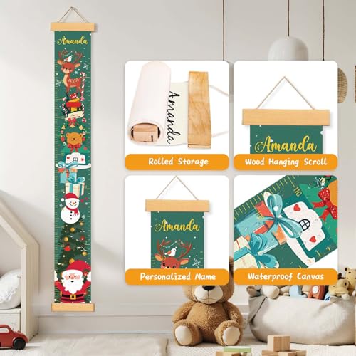 Personalized Name Growth Chart for Wall