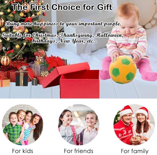Plush Soccer Ball Stuffed Toy for Kids