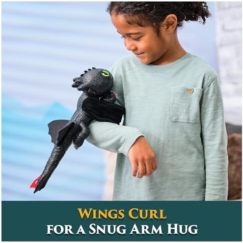 Dreamworks Dragons Toothless Plush Toy 12 Inch