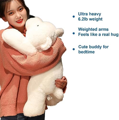 Weighted Polar Bear Plush Toy 62lbs