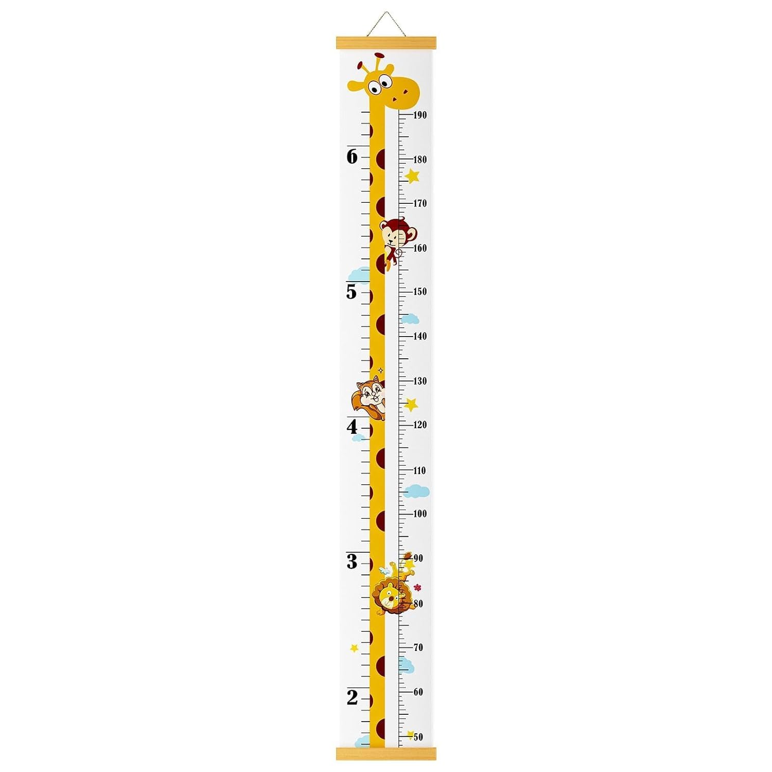 Baby Height Growth Chart for Wall Decor