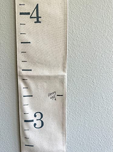 Canvas Growth Chart Ruler for Kids