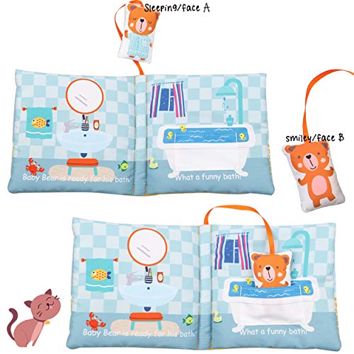 Teddy Bear Baby Book Activity Soft Book