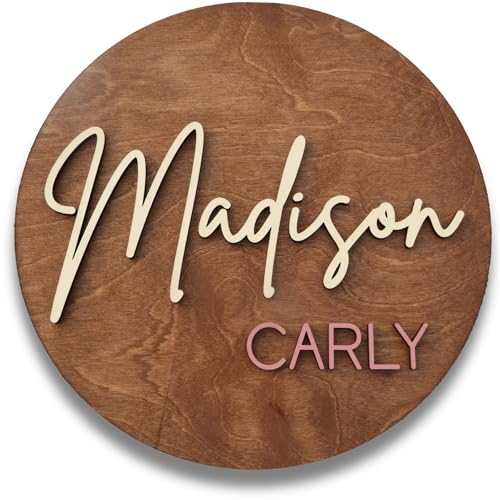 Custom 3D Baby Name Sign 1