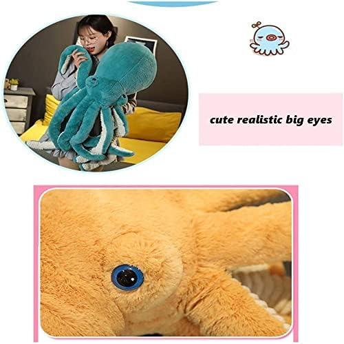 Stuffed Octopus Plush Toy 118 Inch Green