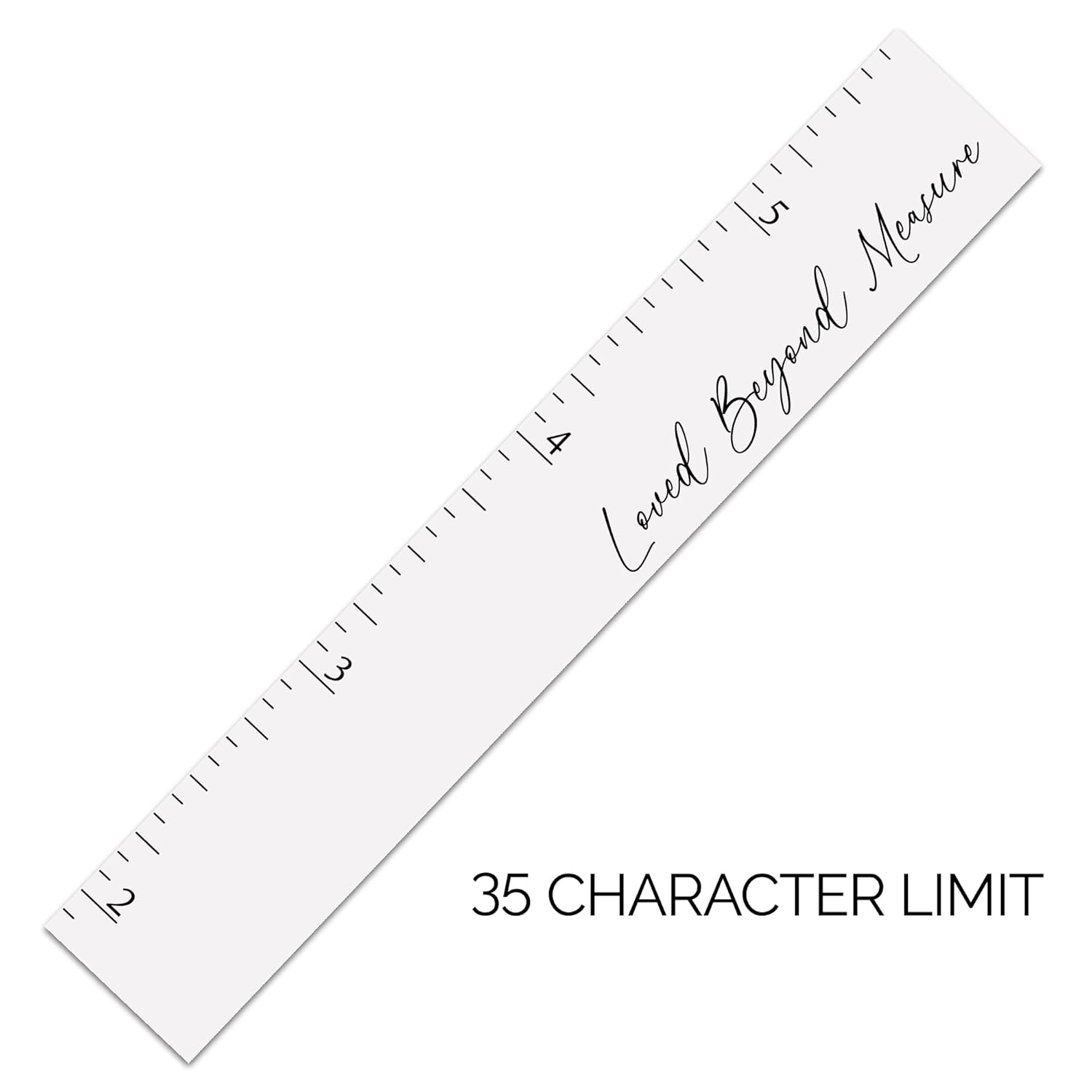 Personalized Growth Chart for Kids Wall