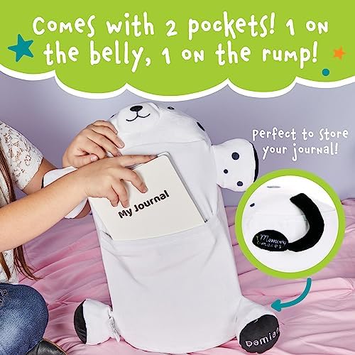 Memory Mates Cuddly Pillow Plush with Belly Pocket