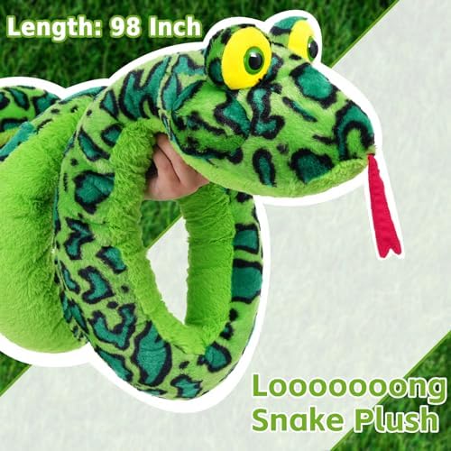 98 Inch Giant Snake Plush Toy