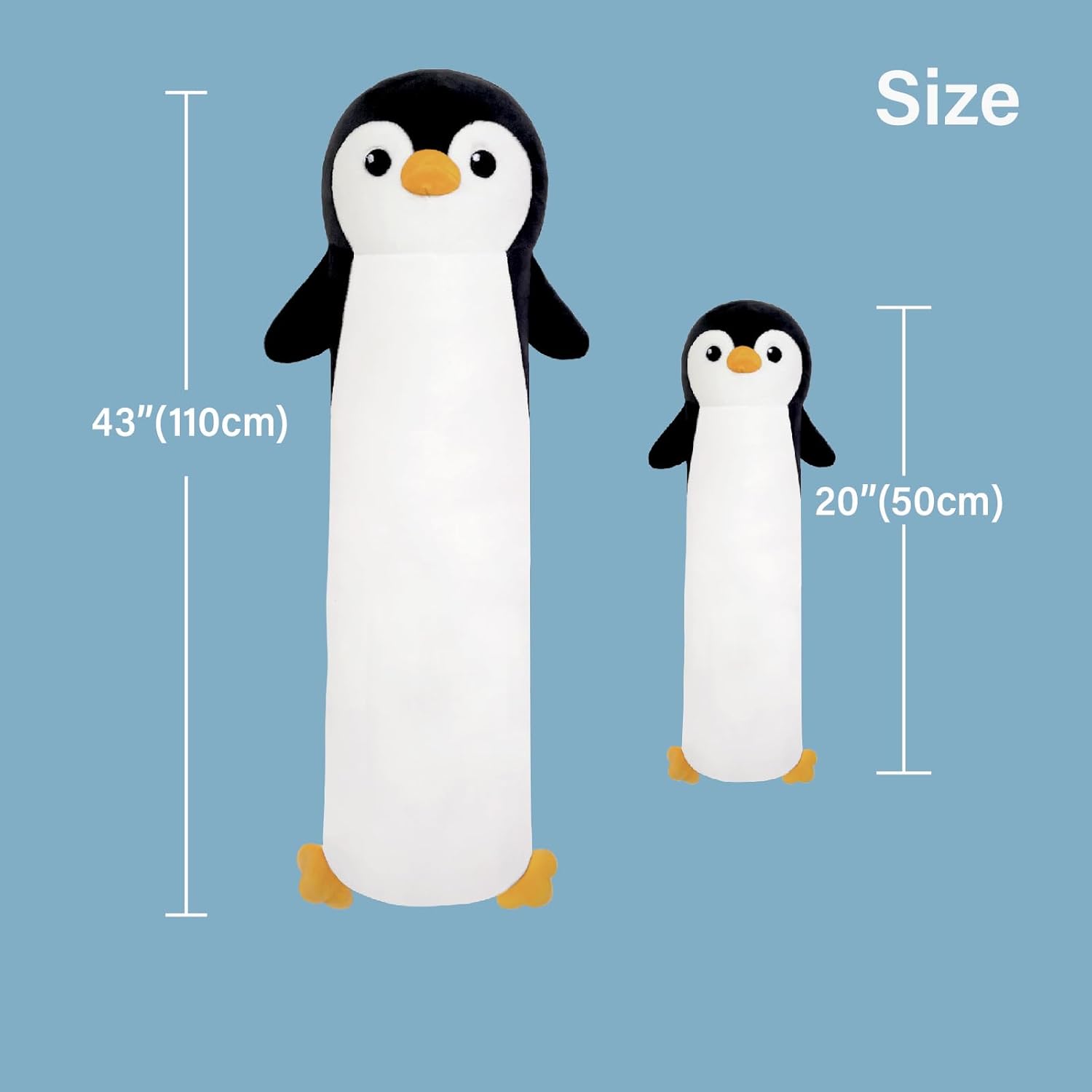 Yuncol 196 Inch Penguin Plush Toy