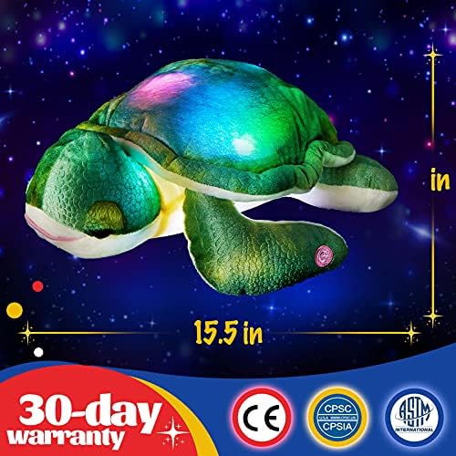 Glow Guards Musical Sea Turtle Plush Pillow