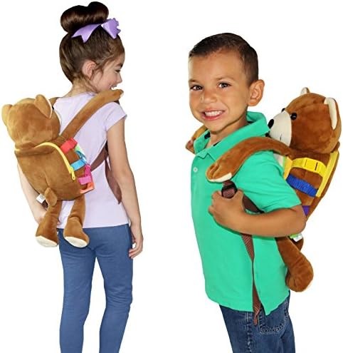 Buckle Toys Bear Backpack