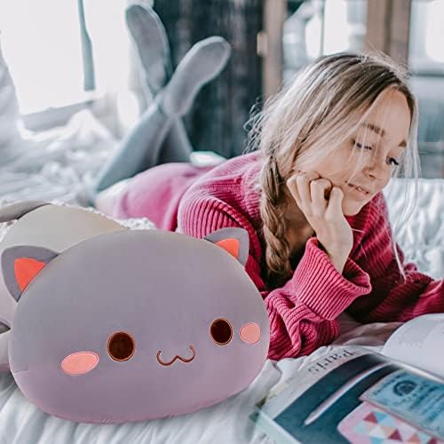 FUYU Kawaii Cat Plush Pillow Toy