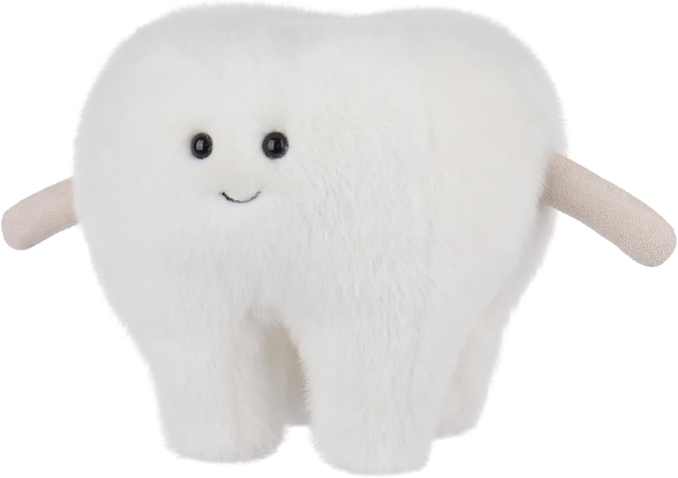 Apricot Lamb Plush Stuffed Tooth Toy for Kids