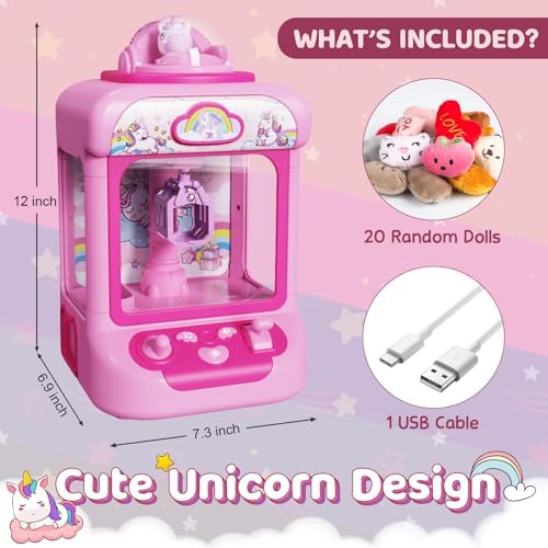 Unicorn Claw Machine for Kids