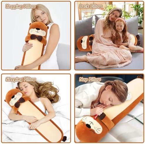 Kawaii Large Plush Otter Pillow