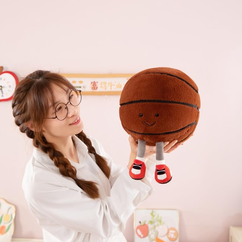 137 Inch Cute Basketball Plush Pillow