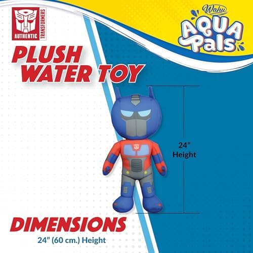 WAHU Aqua Pals Transformers Optimus Prime Plush Toy 1