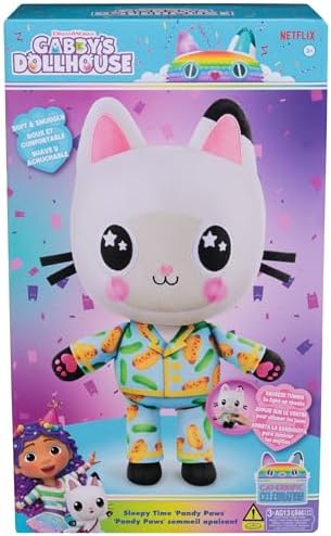 Gabbys Dollhouse Pandy Paws Plush Toy 13-Inch