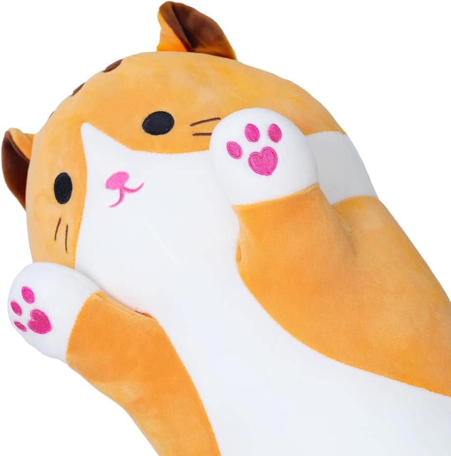 Yeqivo Cute Cat Plush Pillow 50cm