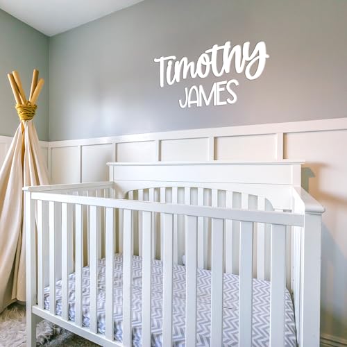 Custom Acrylic Baby Name Sign for Nursery Decor