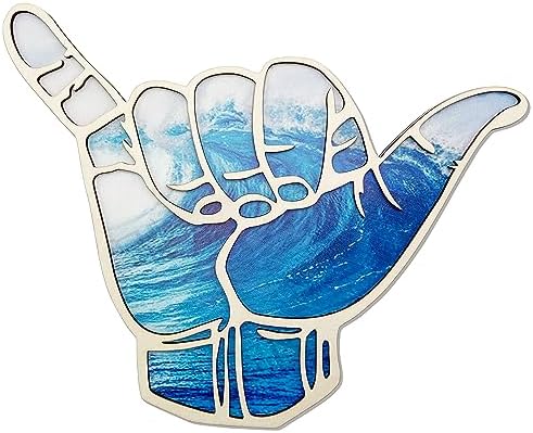 Shaka Wooden Wall Surf Decor