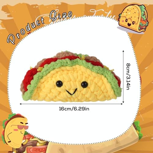 Emotional Support Taco Plush Toy