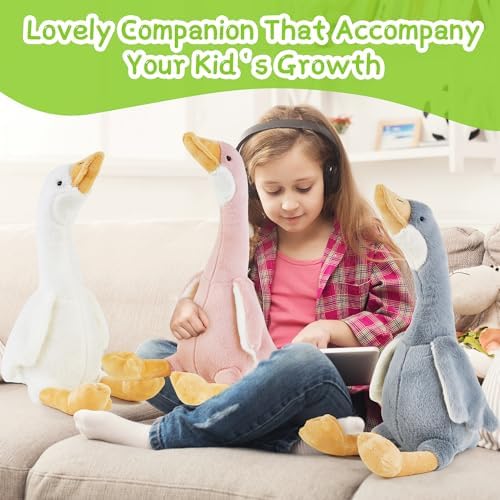 Heamoe Swan Plush Stuffed Animal 157inch
