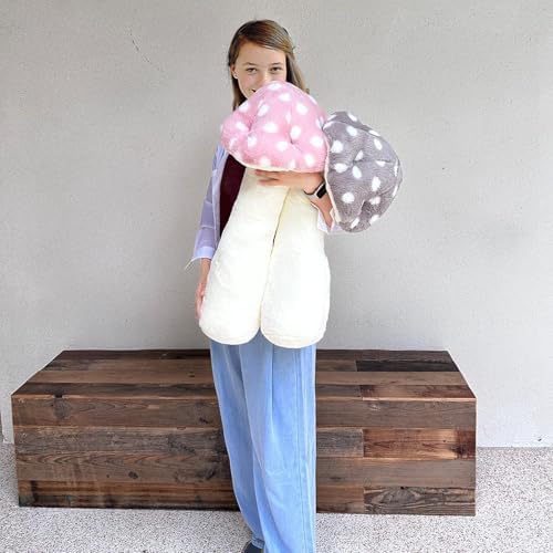 Hofun4U Mushroom Plush Pillow - 30 Inch 1