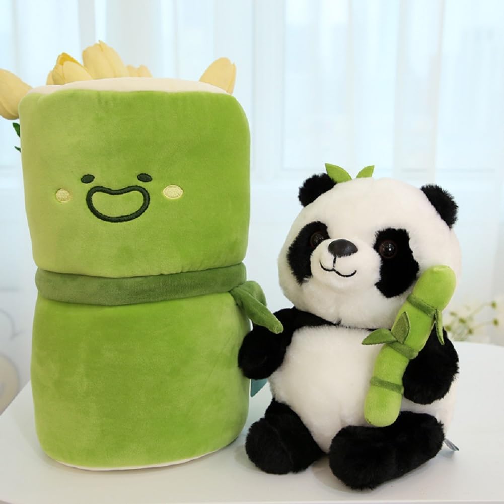 Cute Panda Plush Toy Hugging Pillow for Kids