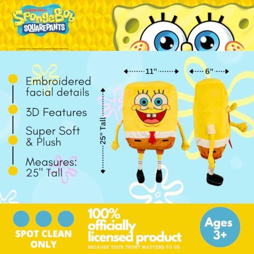 Franco Spongebob Squarepants Plush Pillow