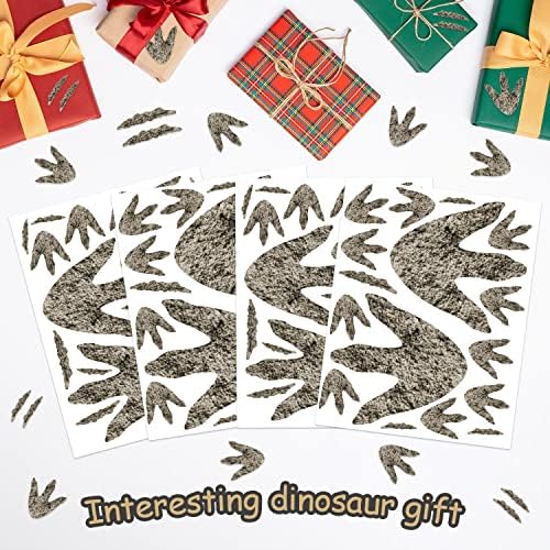 90 Pcs Dinosaur Footprints Wall Decals