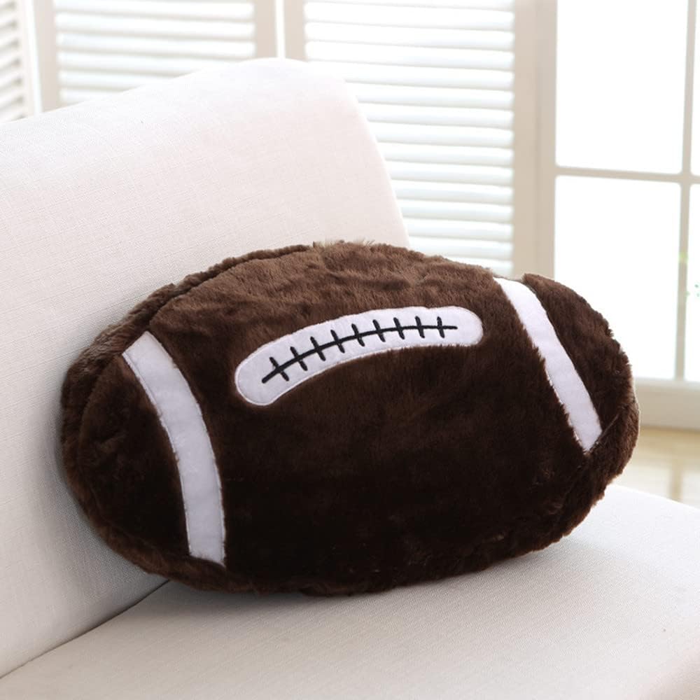 22 Rugby Plush Pillow - Soft Football Throw Pillow
