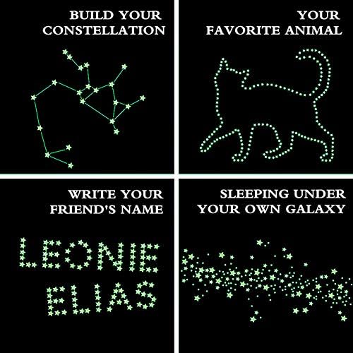 Aooyaoo Glow in The Dark Stars Wall Stickers
