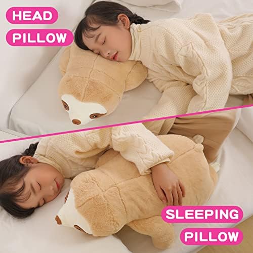 24 Inch Giant Sloth Plush Pillow Toy