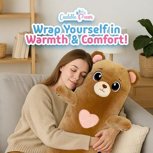 Cuddle Paws Bear Plush Pillow