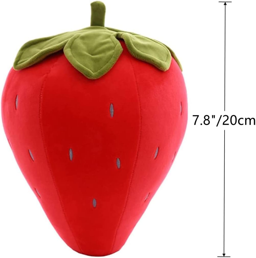 Cute Fruit Strawberry Plush Pillow for Kids 1