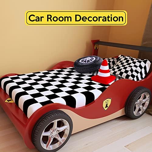 2 Pcs Racing Throw Pillow Room Decor Set
