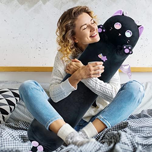 Long Cat Plush Body Pillow for Kids
