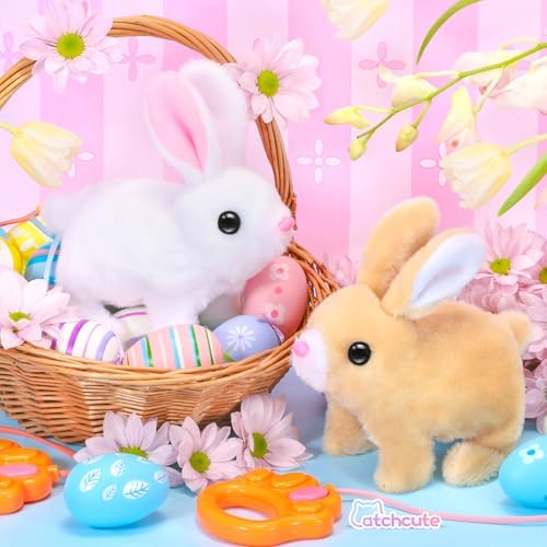 CatchCute Plush Interactive Bunny Toy