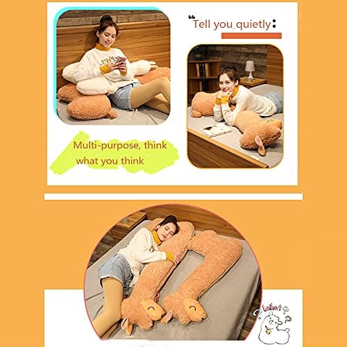 Soft Plush Alpaca Pillow for Hugging