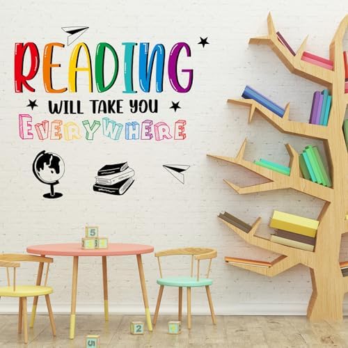 Reading Wall Stickers Classroom Decor