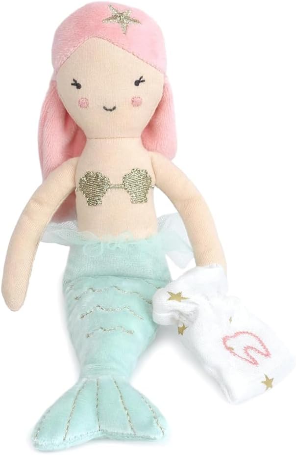 MON AMI Mermaid Tooth Fairy Doll 10 Inch