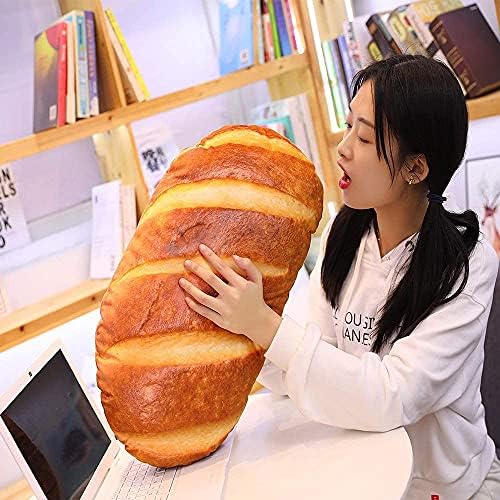 Levenkeness 3D Toast Bread Plush Pillow
