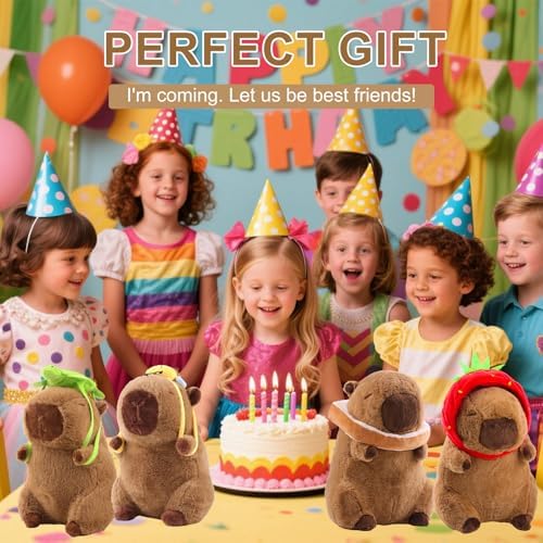 Capybara Plush Pillow Stuffed Animal Toy
