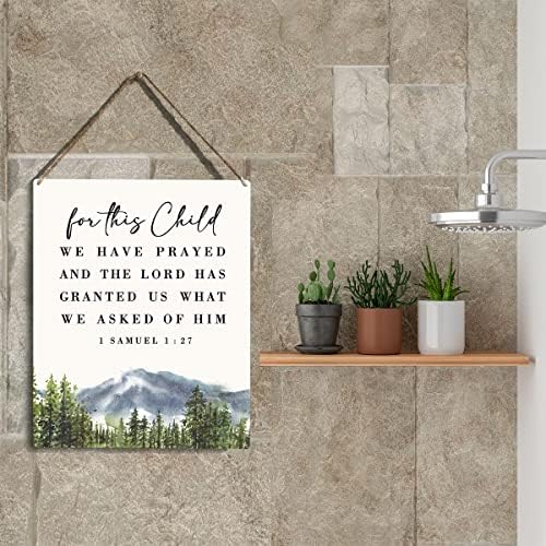 YCYD Inspirational Nursery Wall Art Sign for Kids