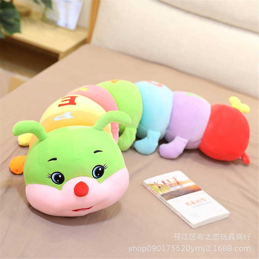 Multicolor Caterpillar Plush Hugging Pillow